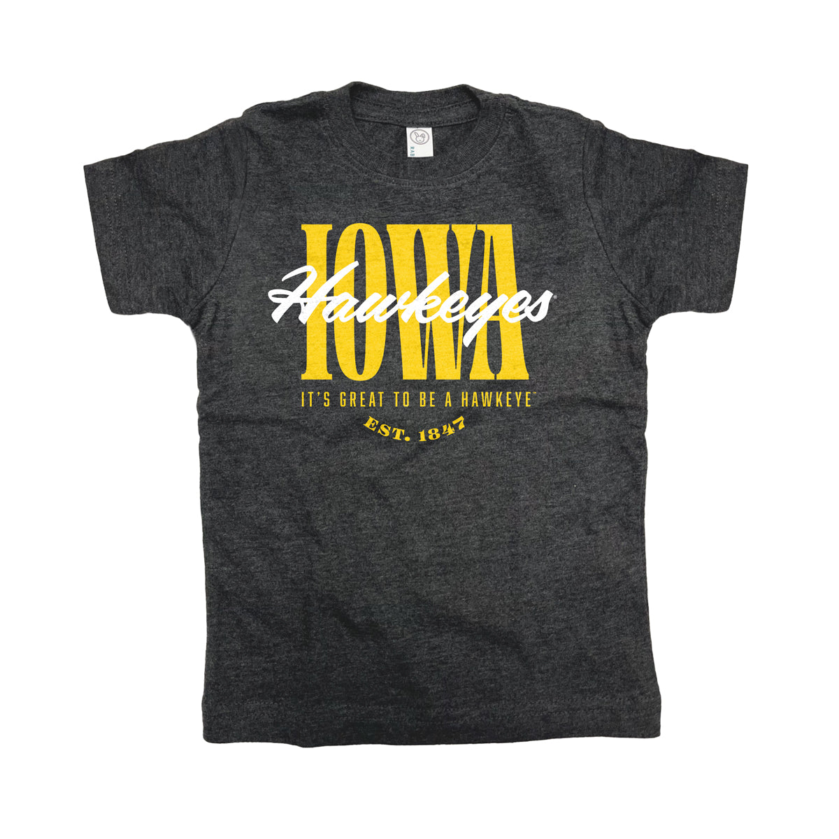 University of Iowa Classic Type Kids T-Shirt
