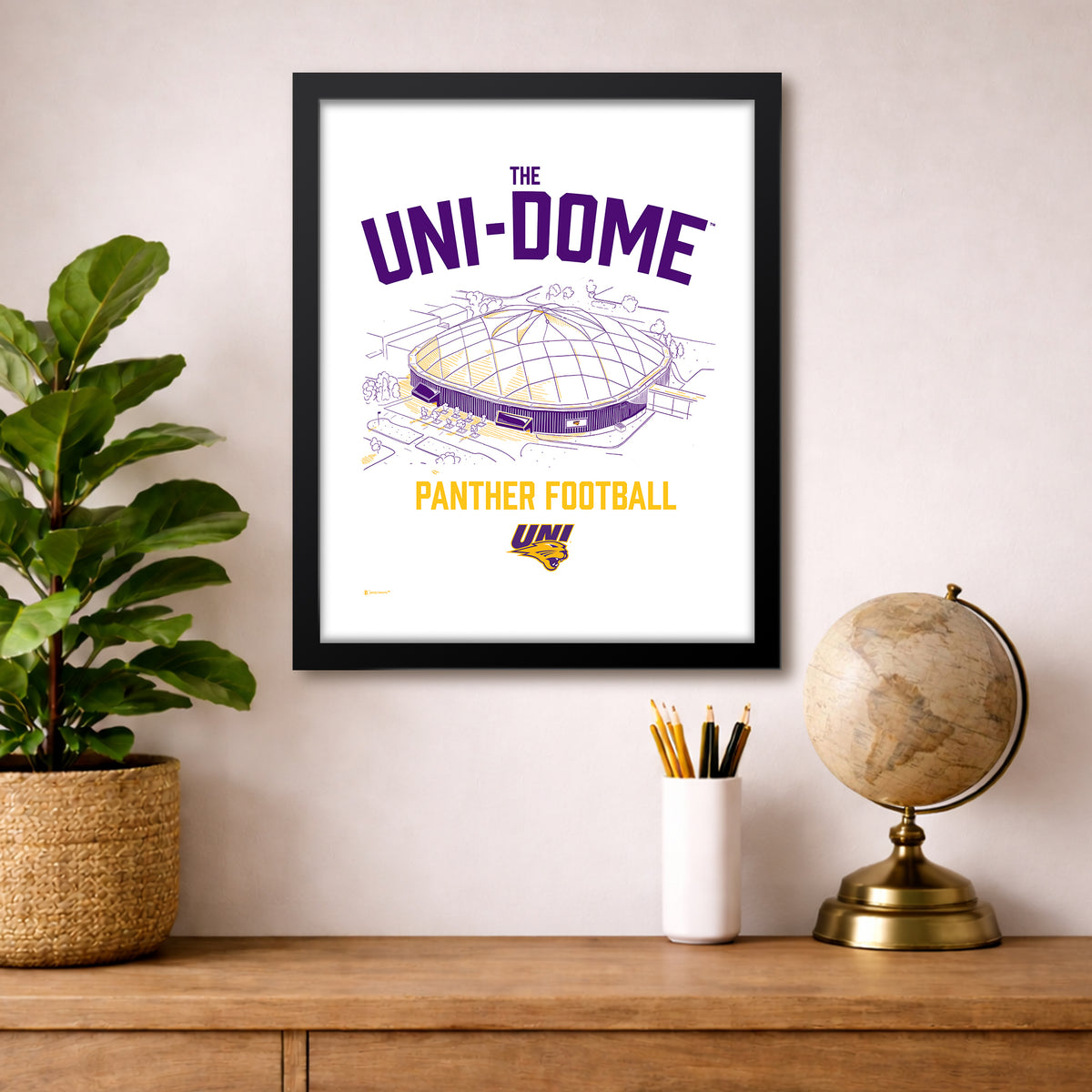 University of Northern Iowa UNI-Dome Print