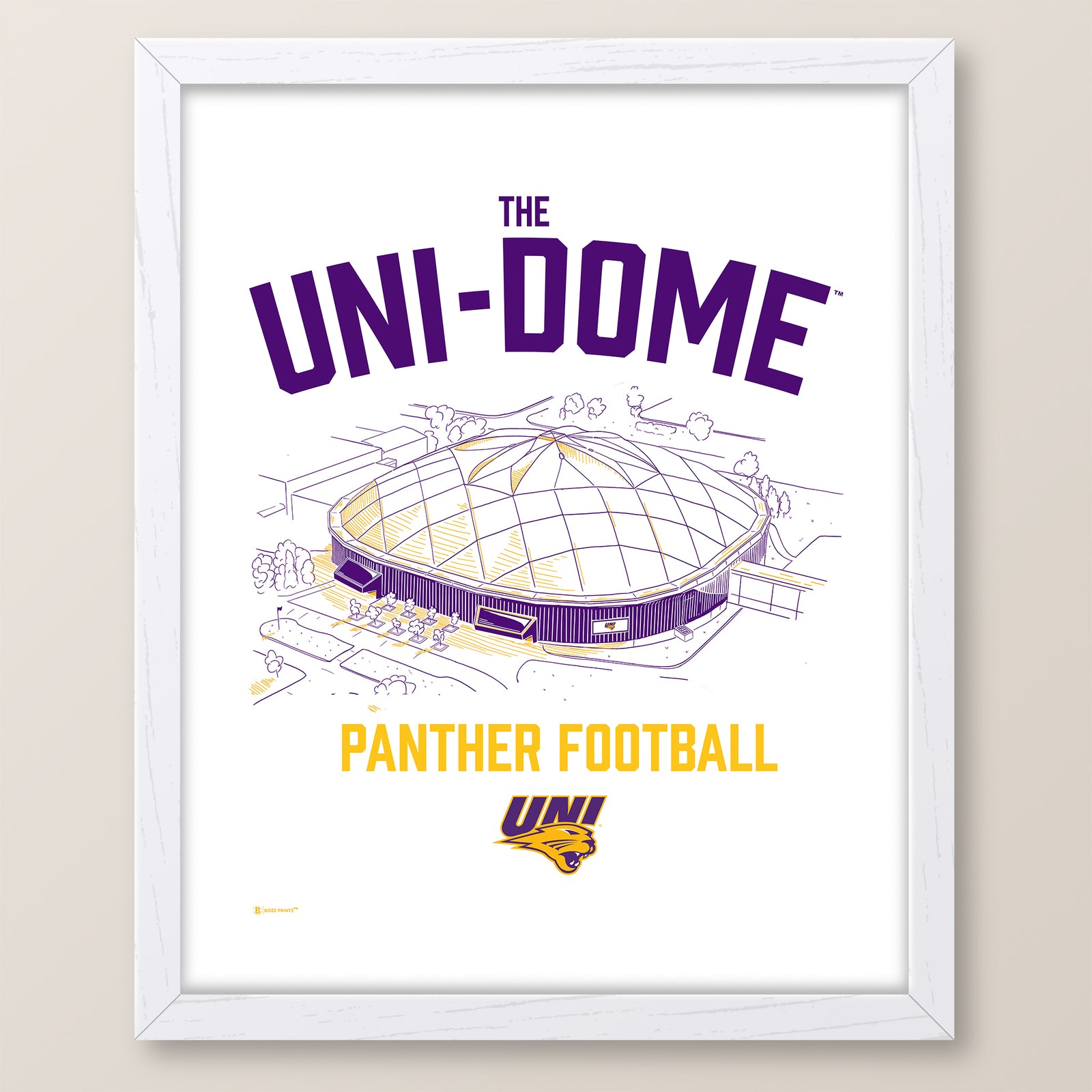 University of Northern Iowa UNI-Dome Print