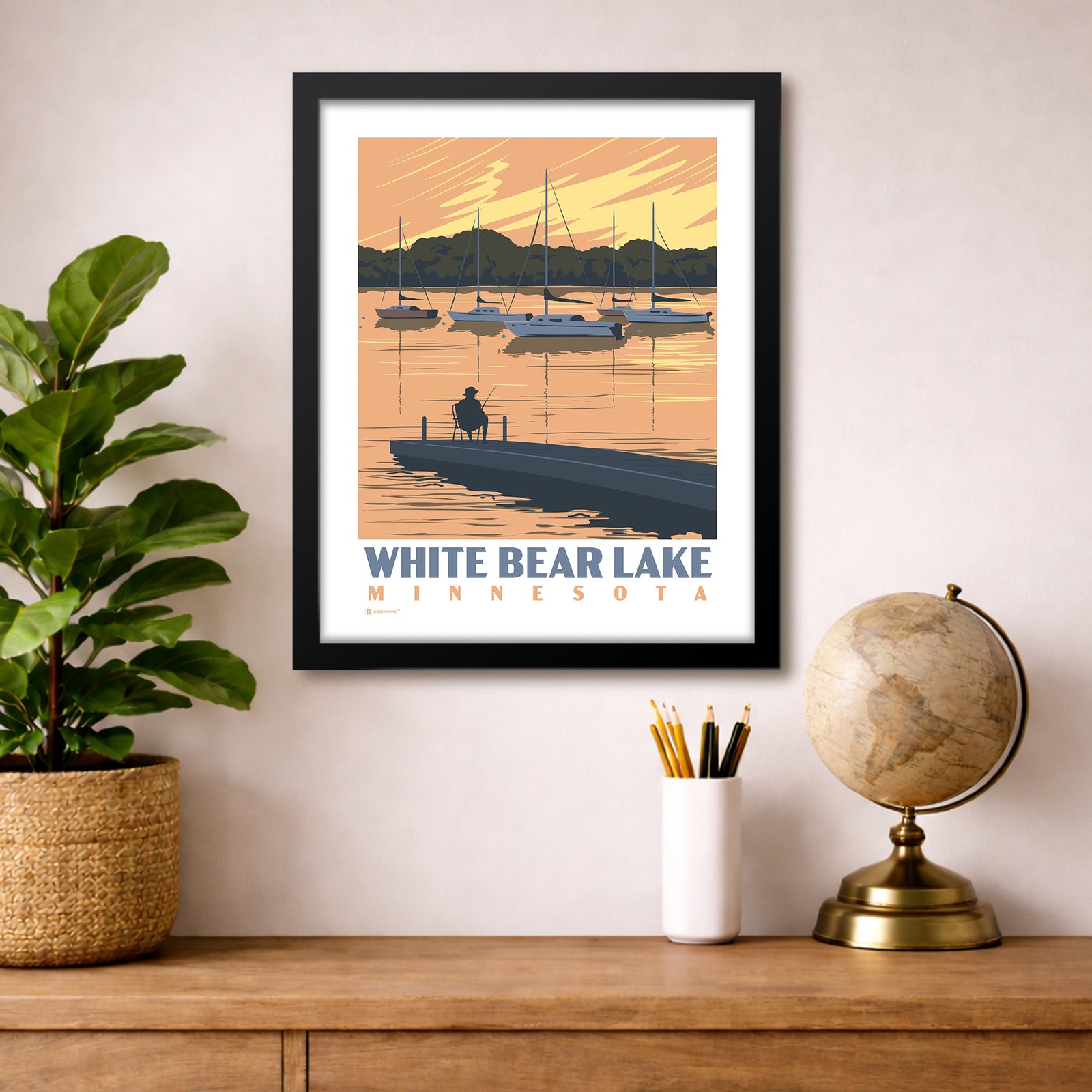 White Bear Lake Print