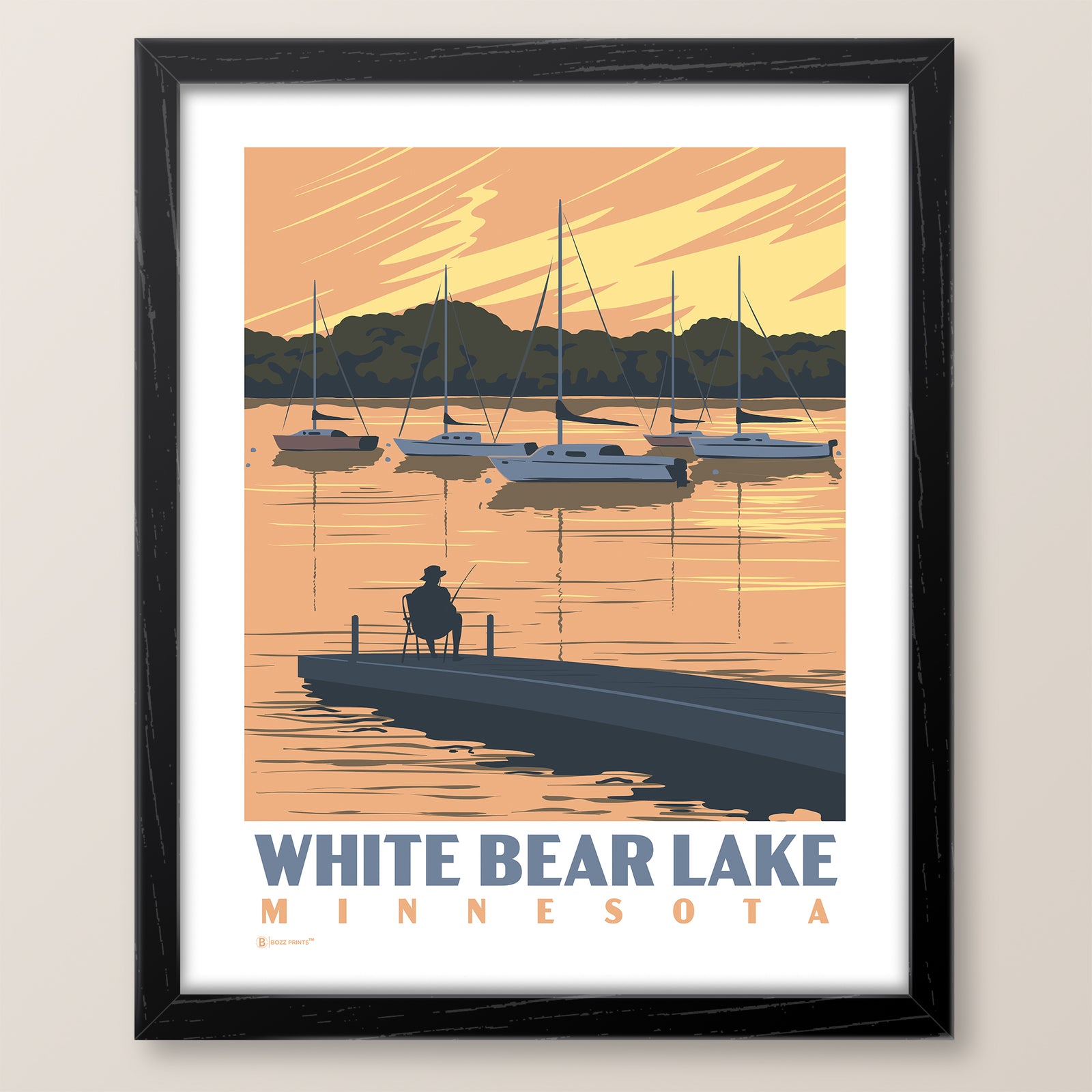 White Bear Lake Print