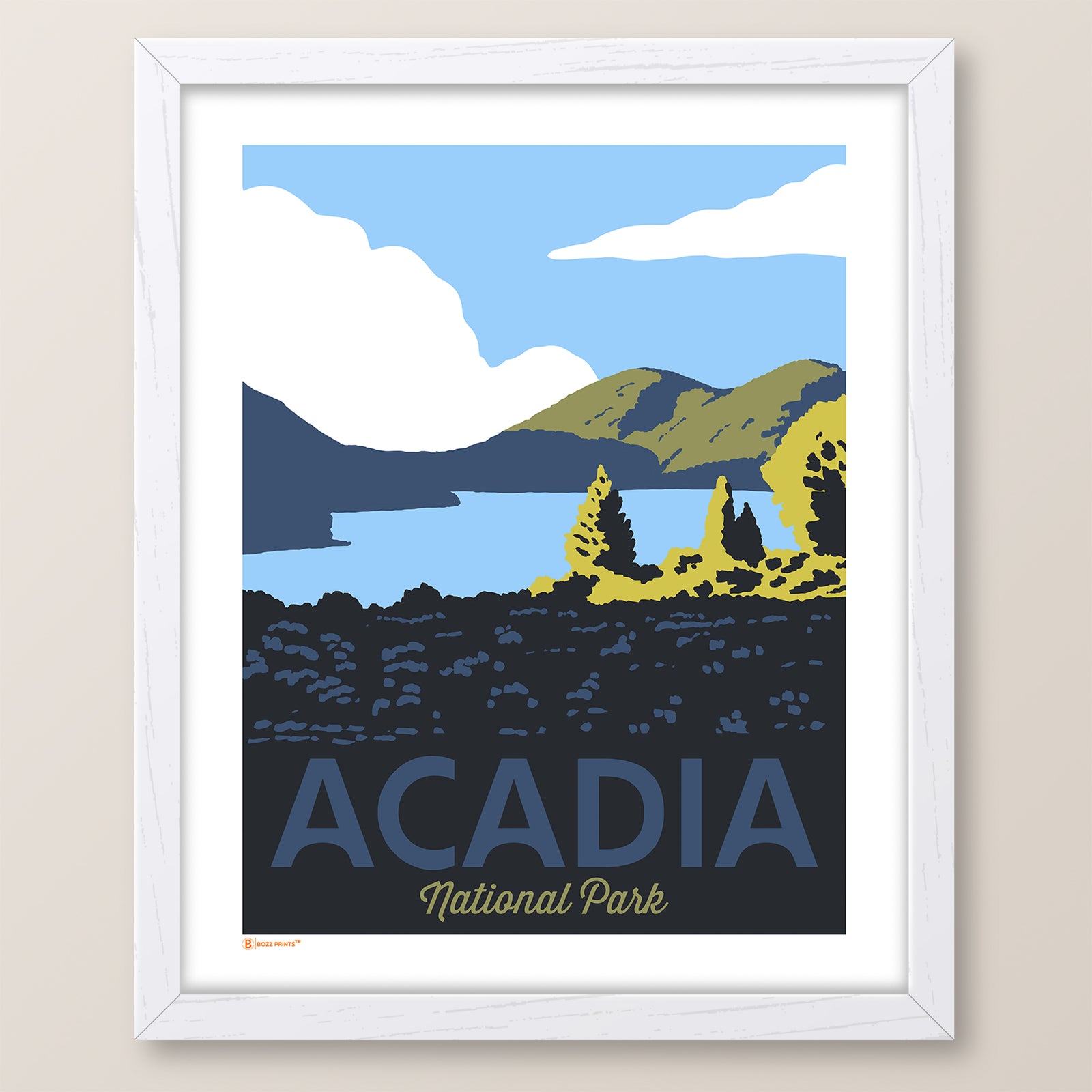 Acadia National Park Jordan Pond Print