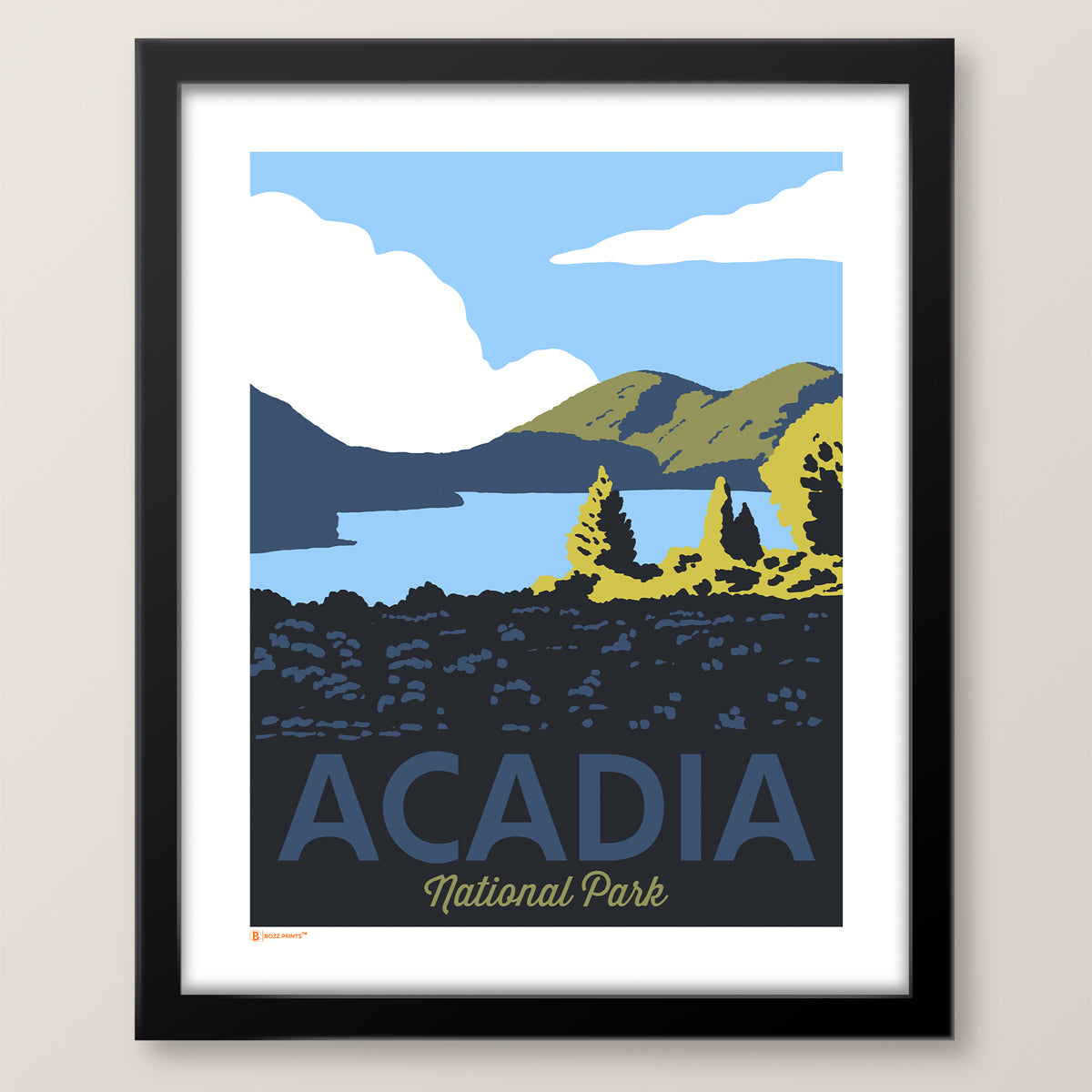 Acadia National Park Jordan Pond Print