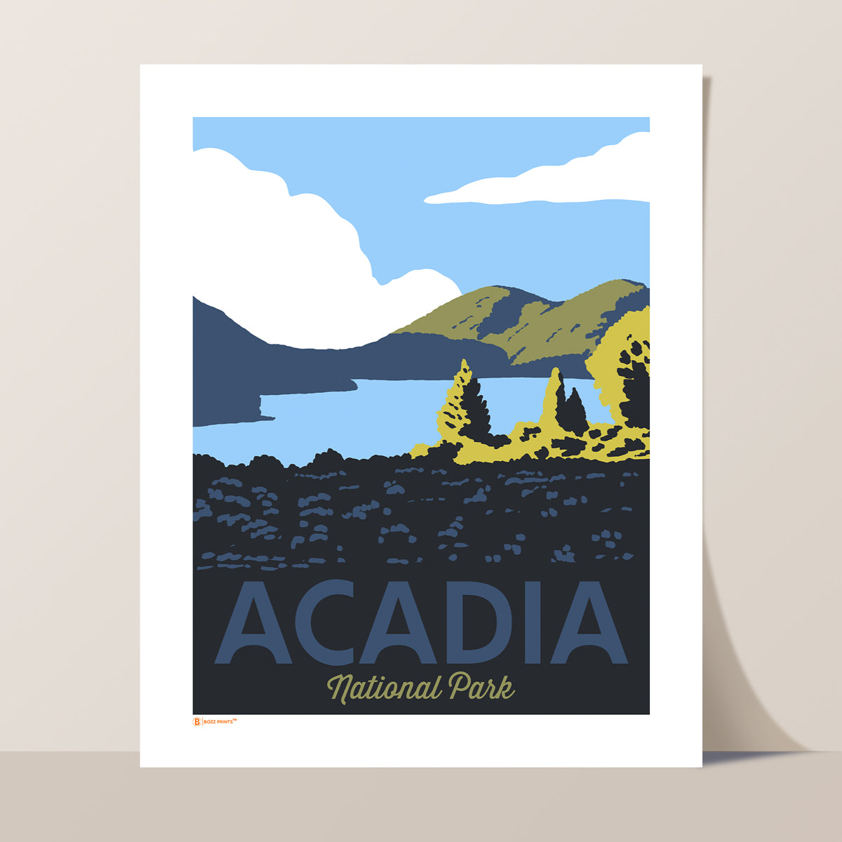Acadia National Park Jordan Pond Print