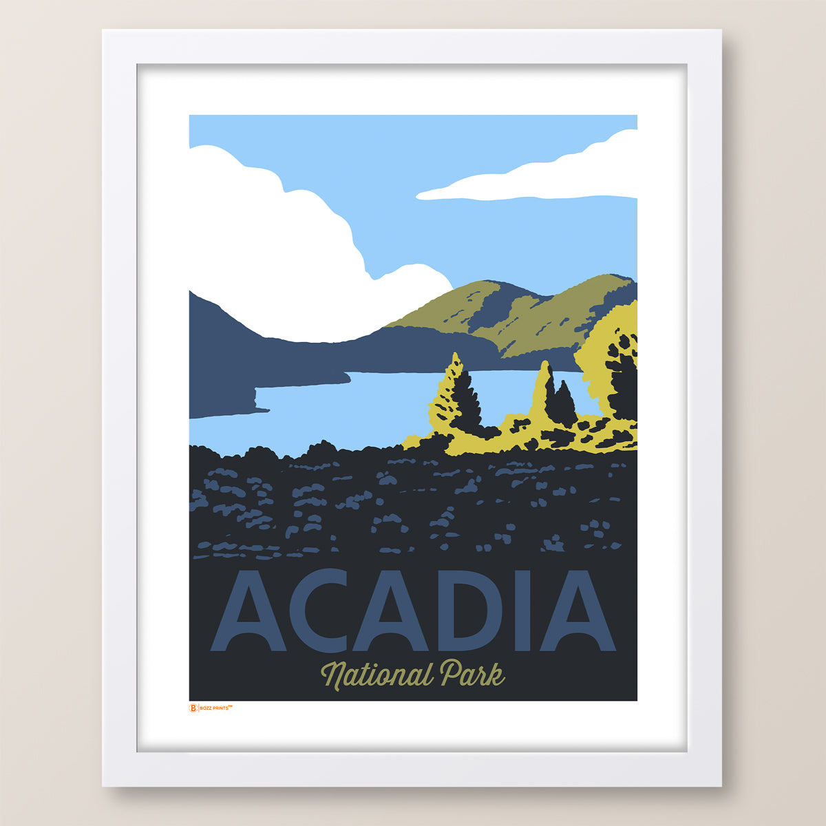 Acadia National Park Jordan Pond Print