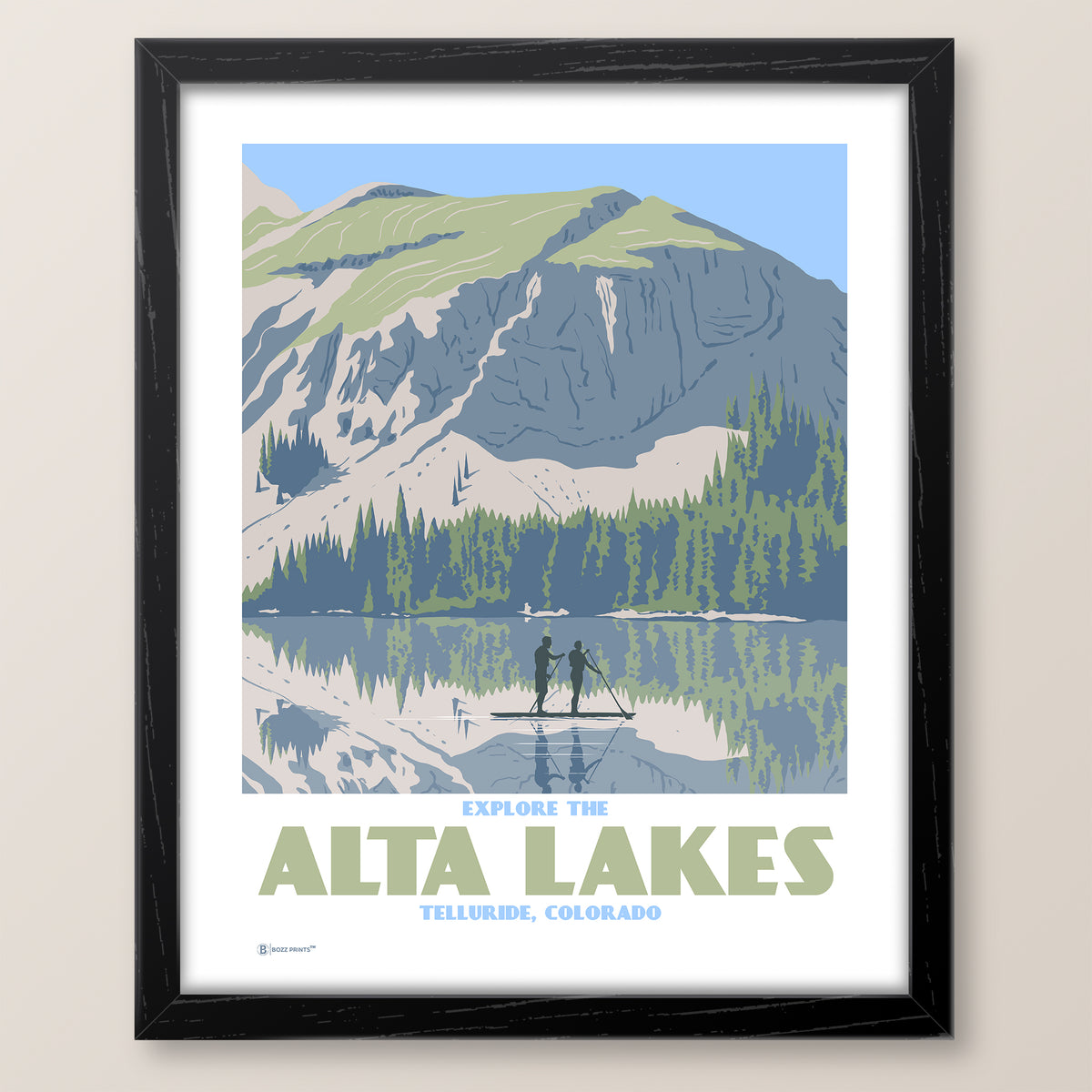 Alta Lakes Telluride Print