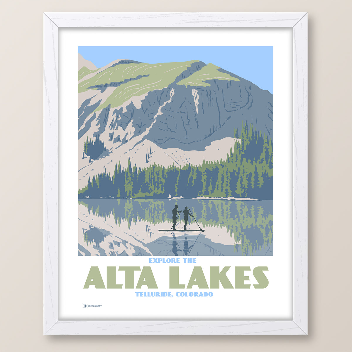 Alta Lakes Telluride Print
