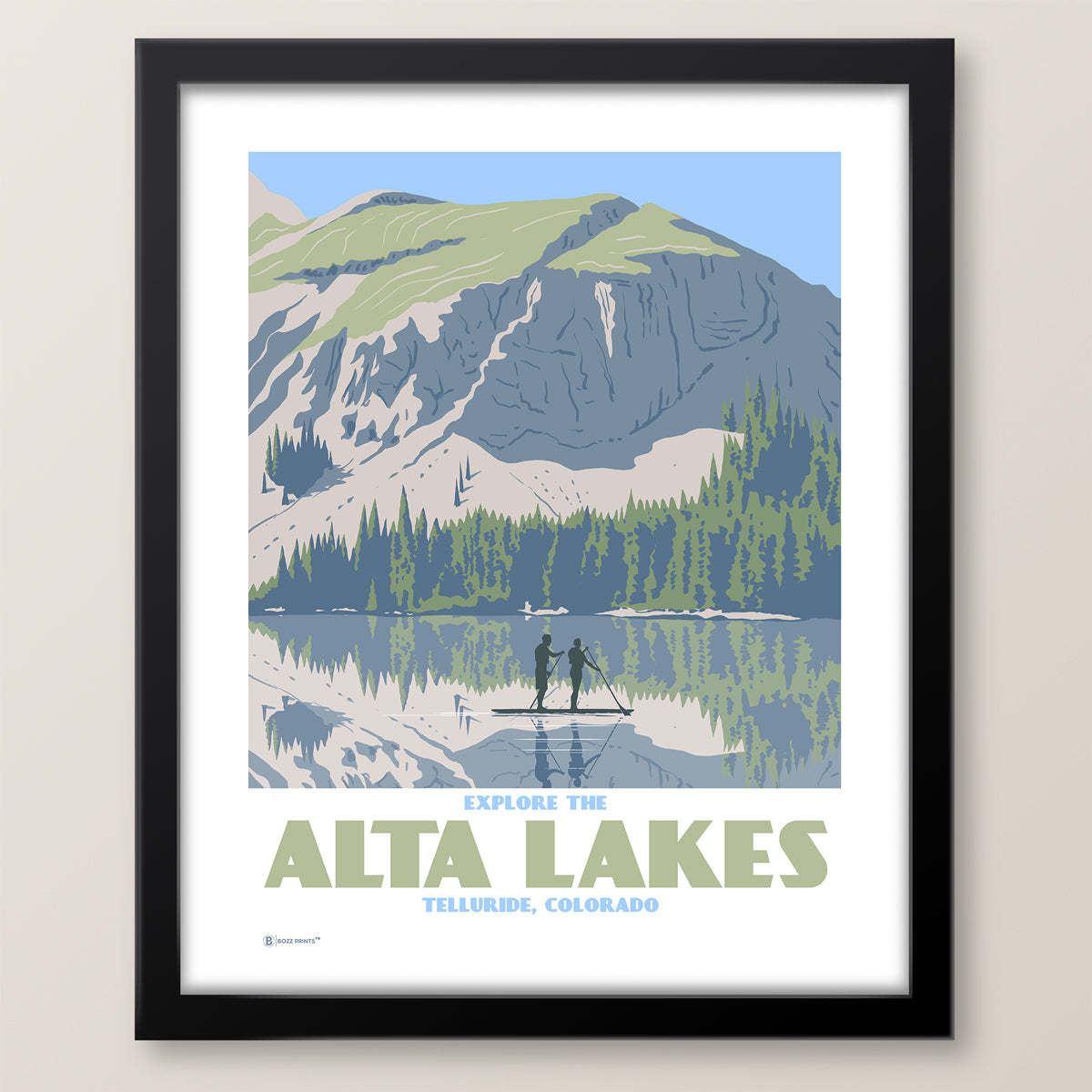 Alta Lakes Telluride Print