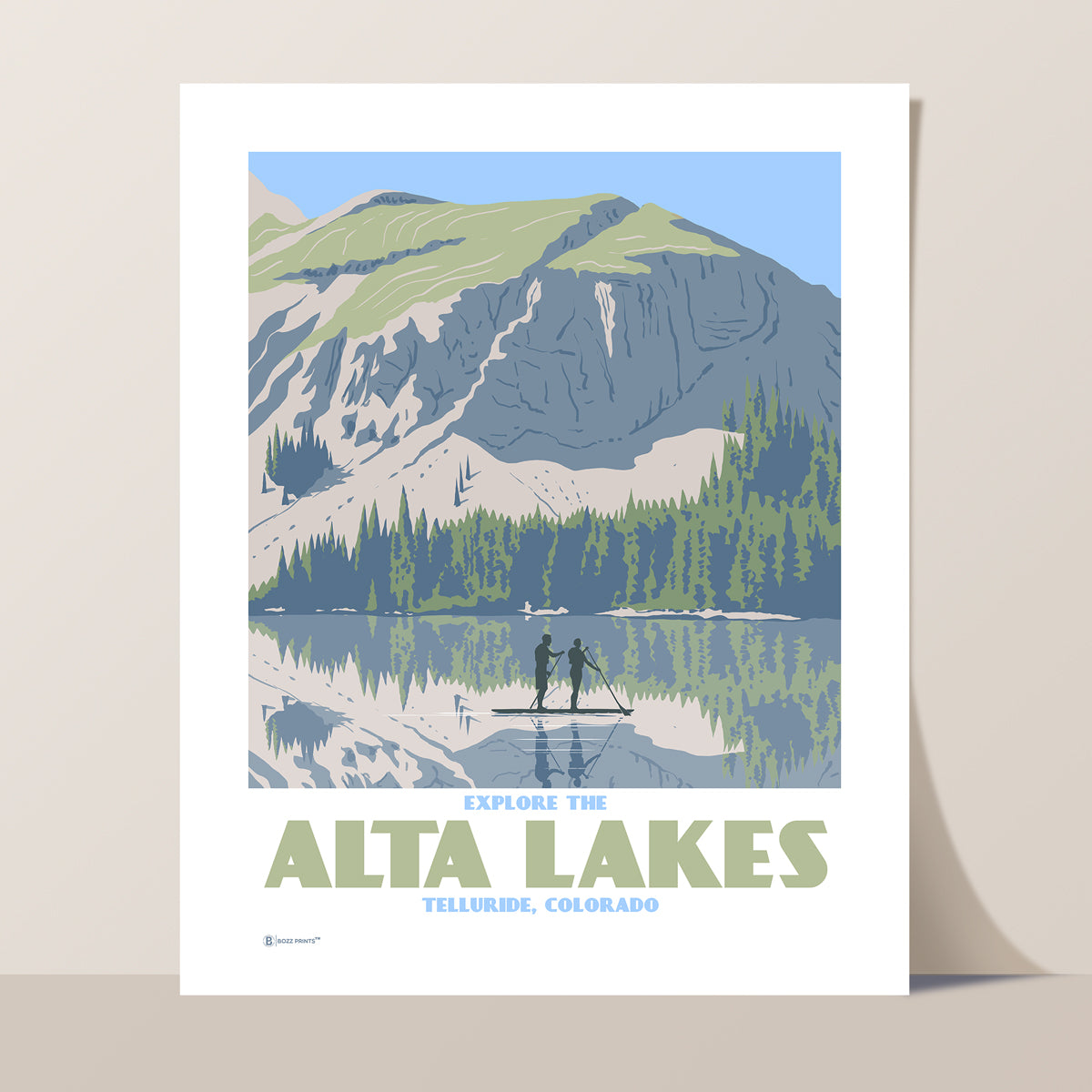 Alta Lakes Telluride Print
