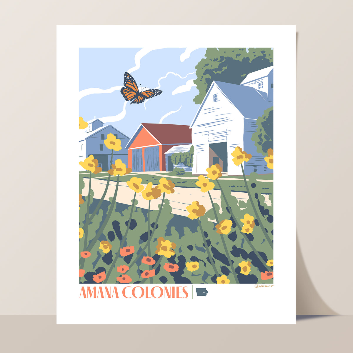 Amana Colonies Art Print