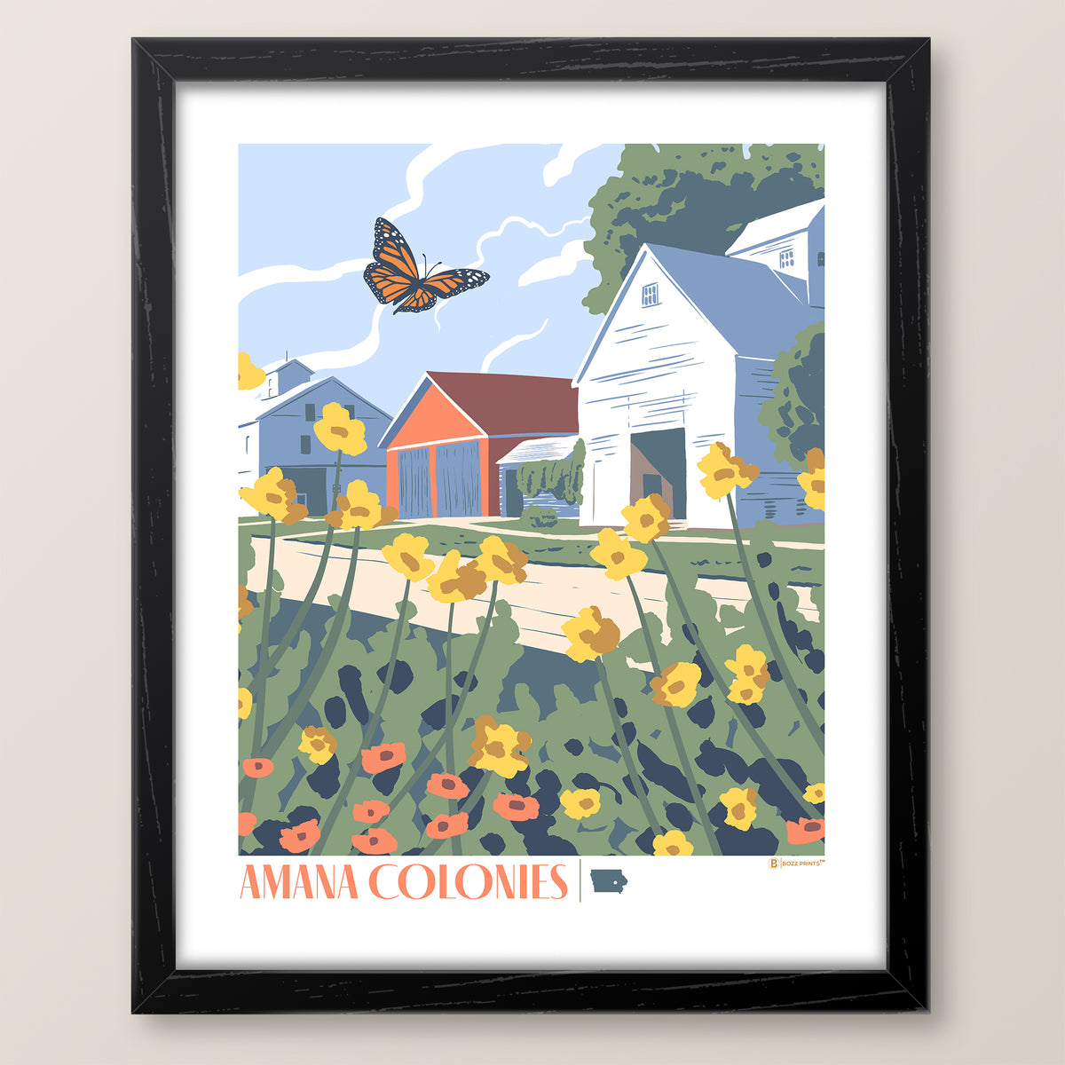 Amana Colonies Art Print