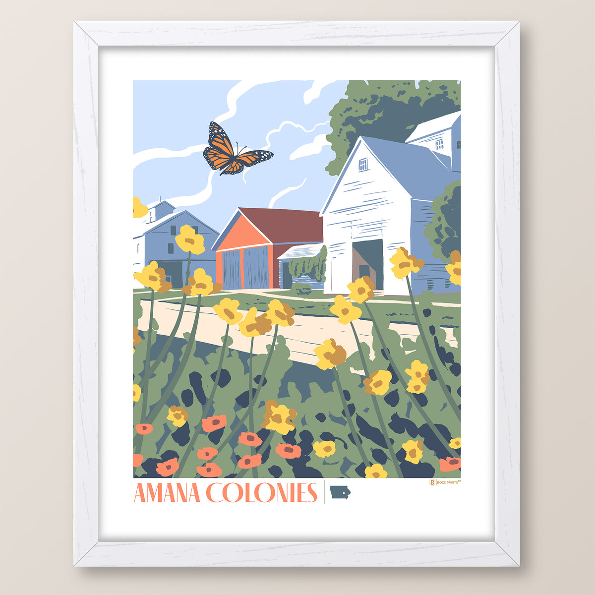 Amana Colonies Art Print