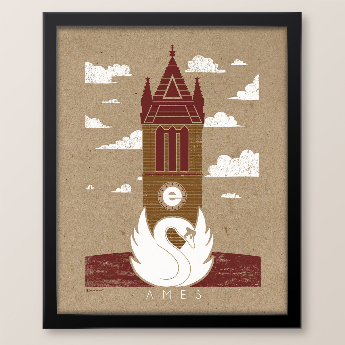 Ames Icons Print