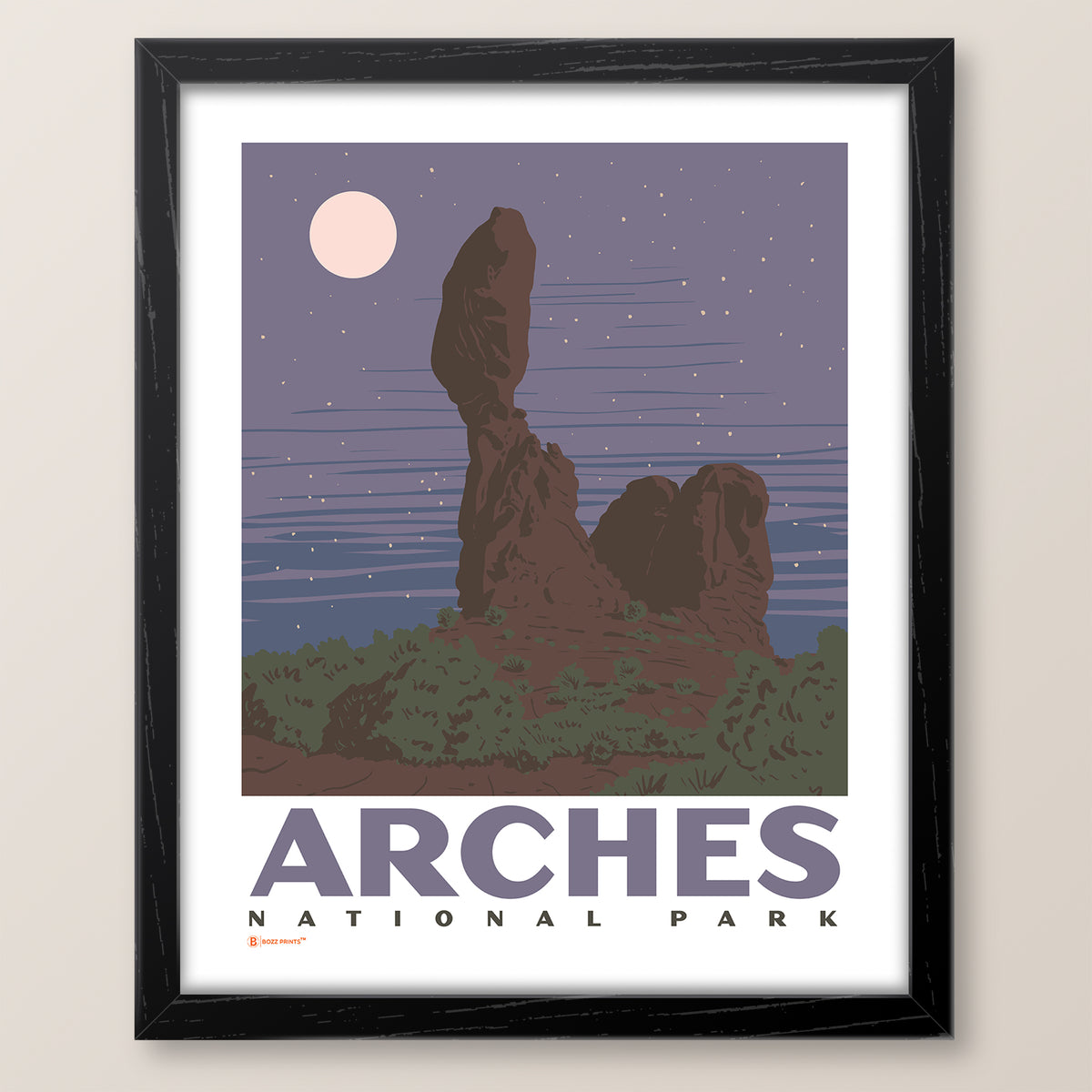 Arches National Park Balanced Rock Print