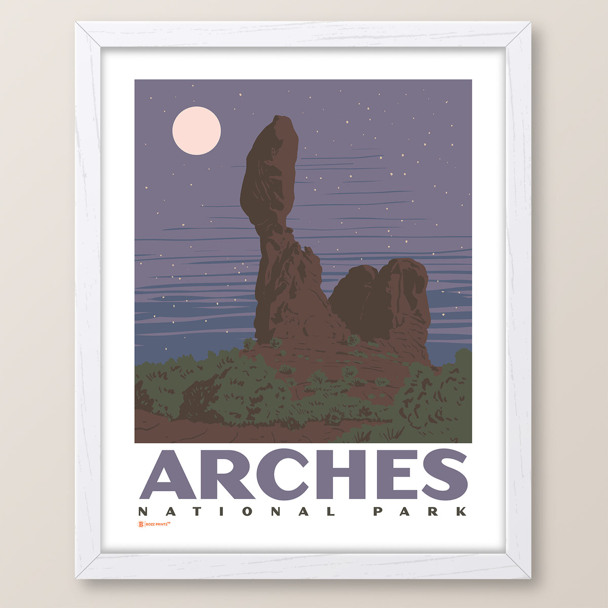 Arches National Park Balanced Rock Print