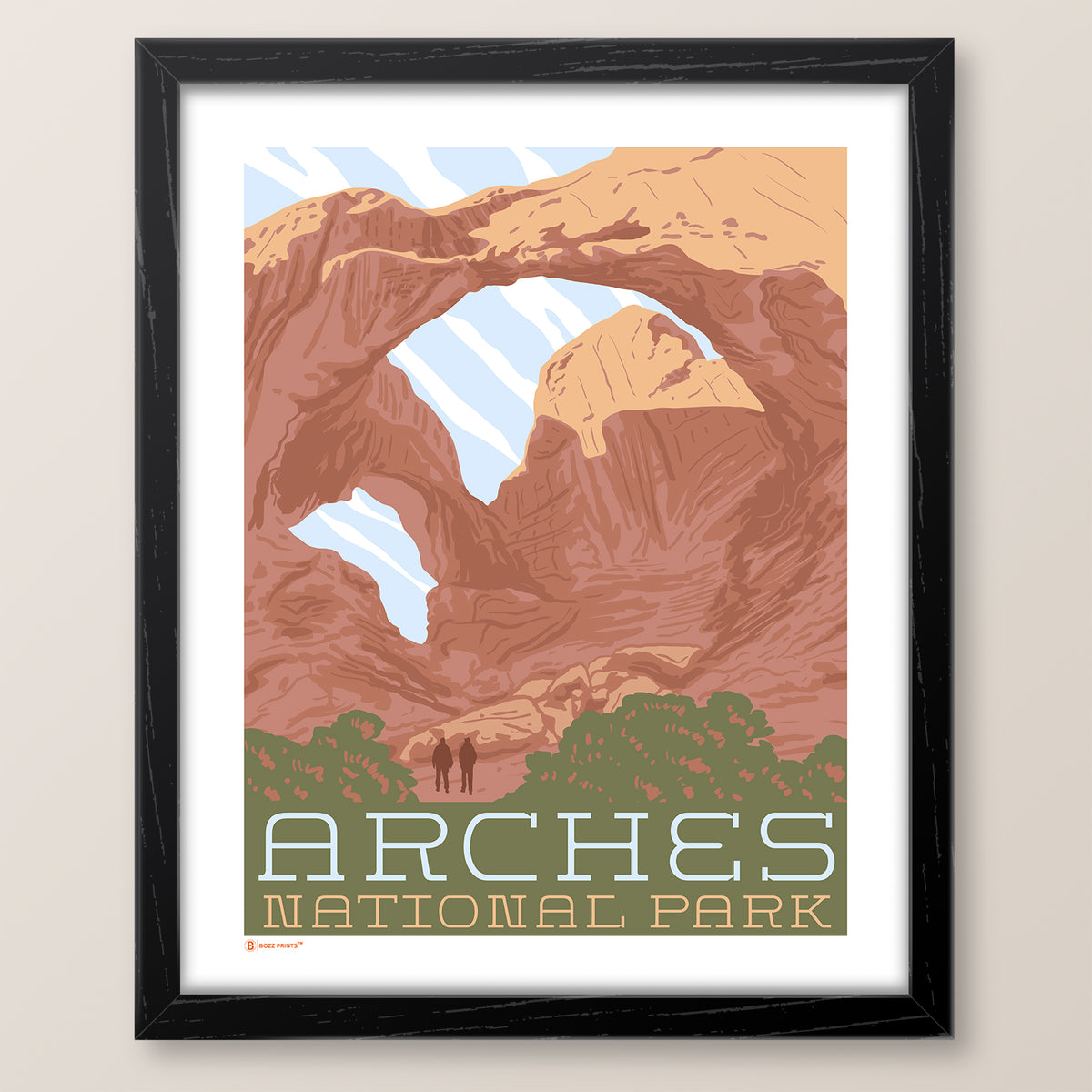 Arches National Park Double Arches Print