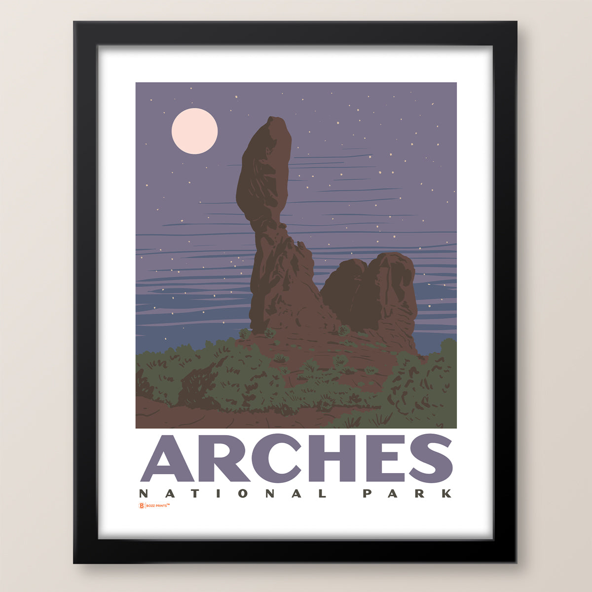 Arches National Park Balanced Rock Print