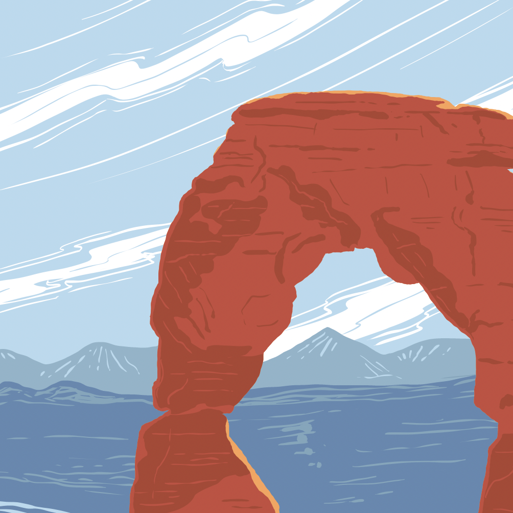 Arches National Park Delicate Arch Print