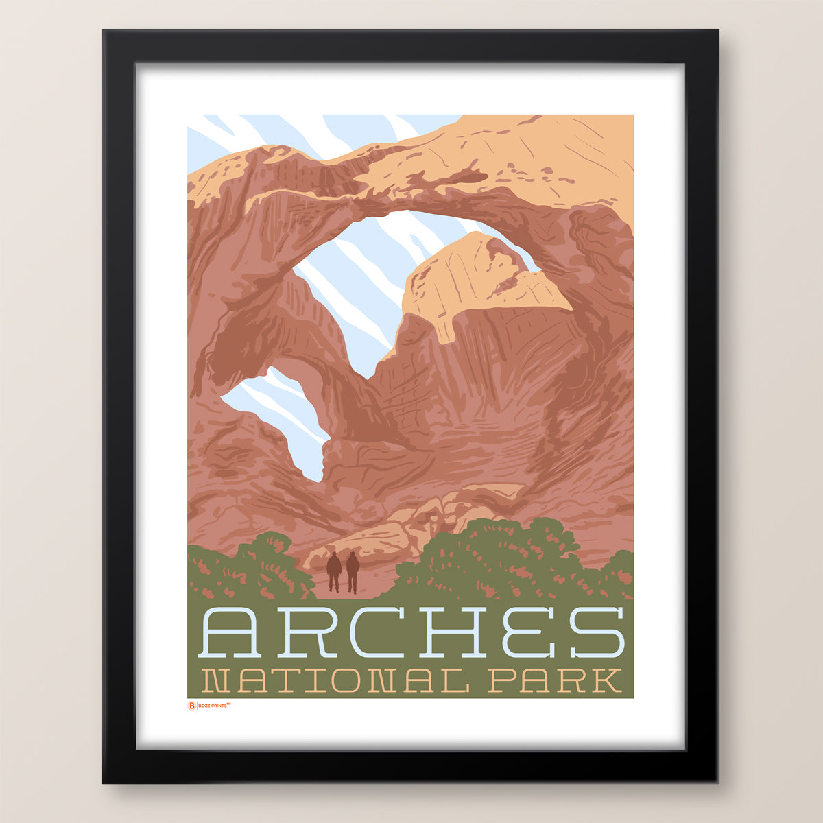 Arches National Park Double Arches Print