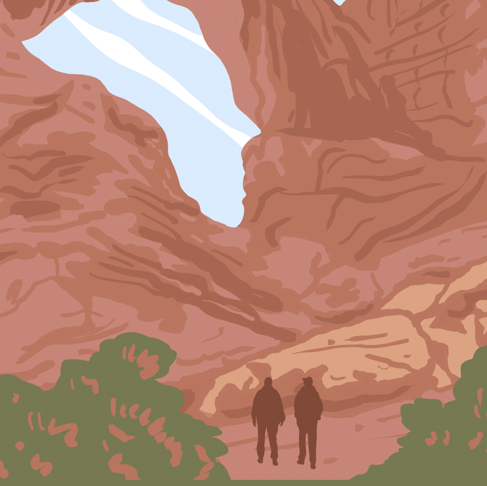 Arches National Park Double Arches Print