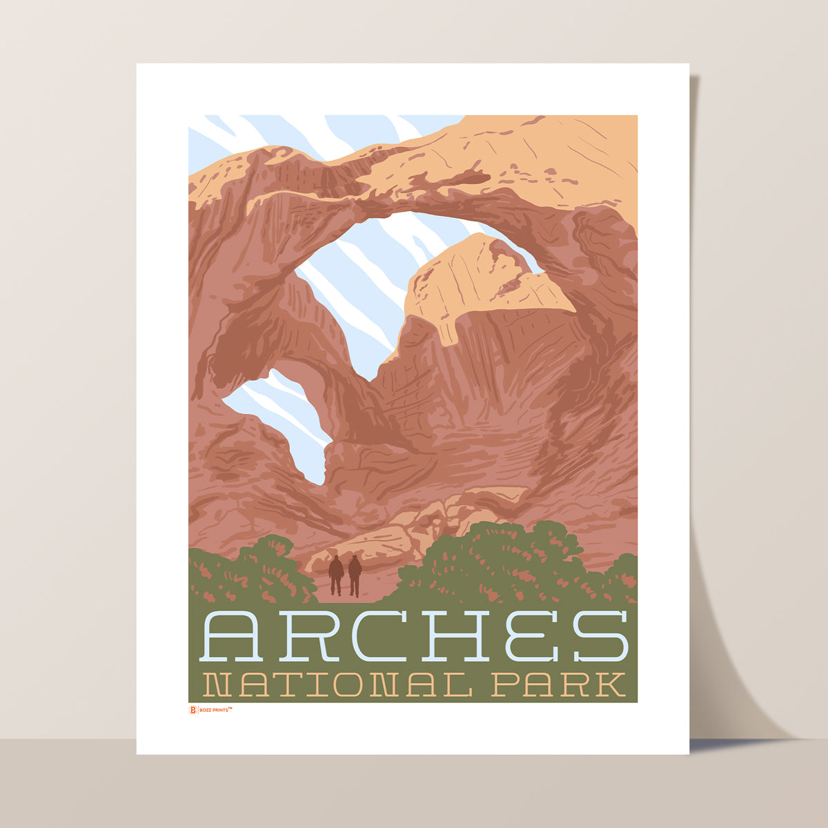 Arches National Park Double Arches Print