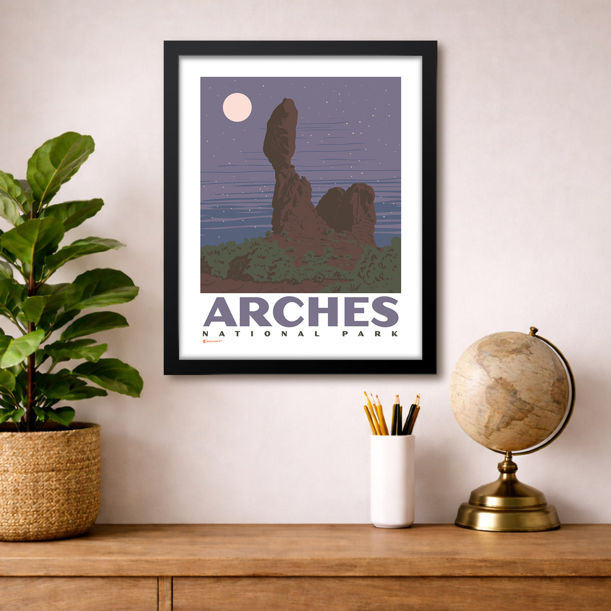 Arches National Park Balanced Rock Print