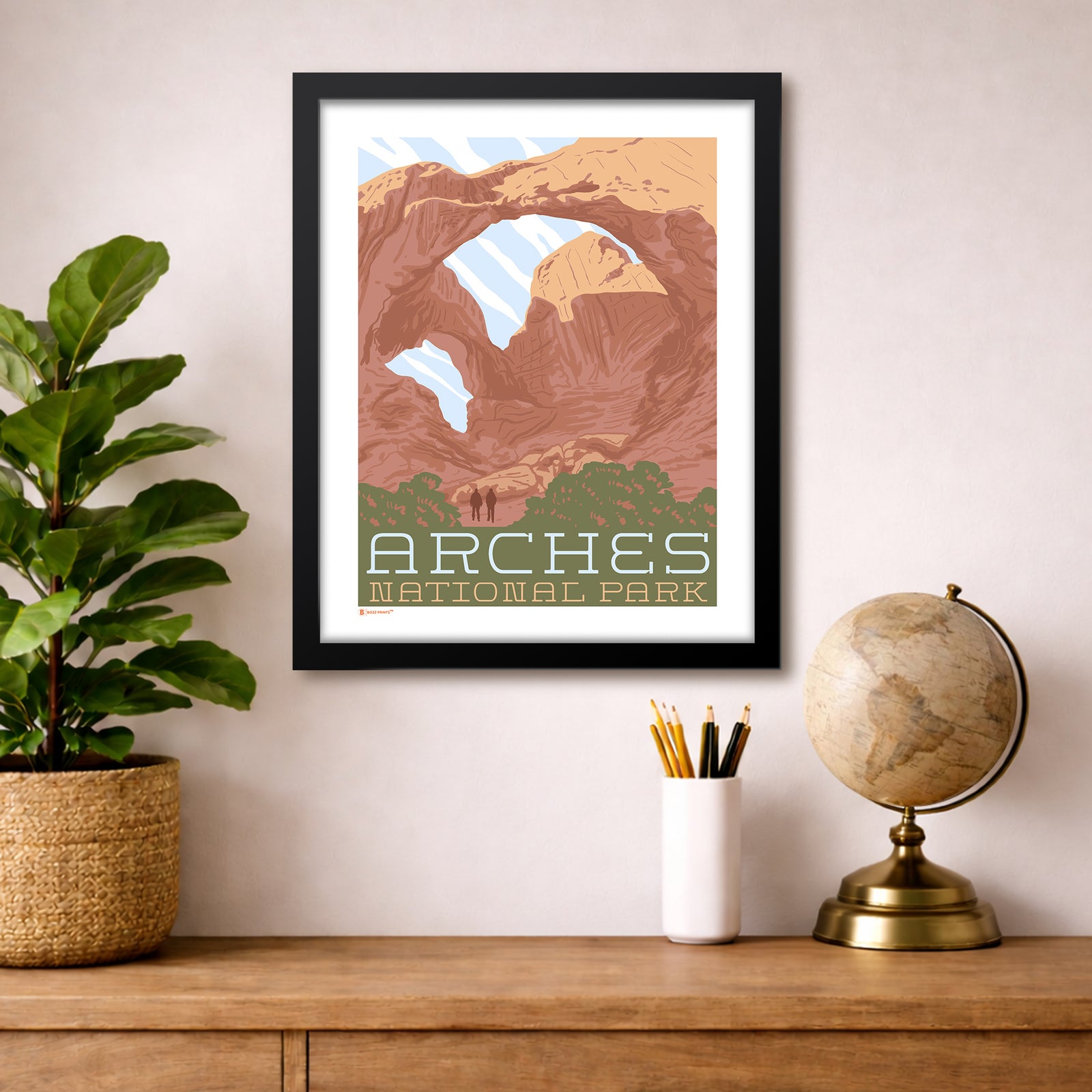 Arches National Park Double Arches Print