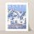 Aspen Blue Bird Print