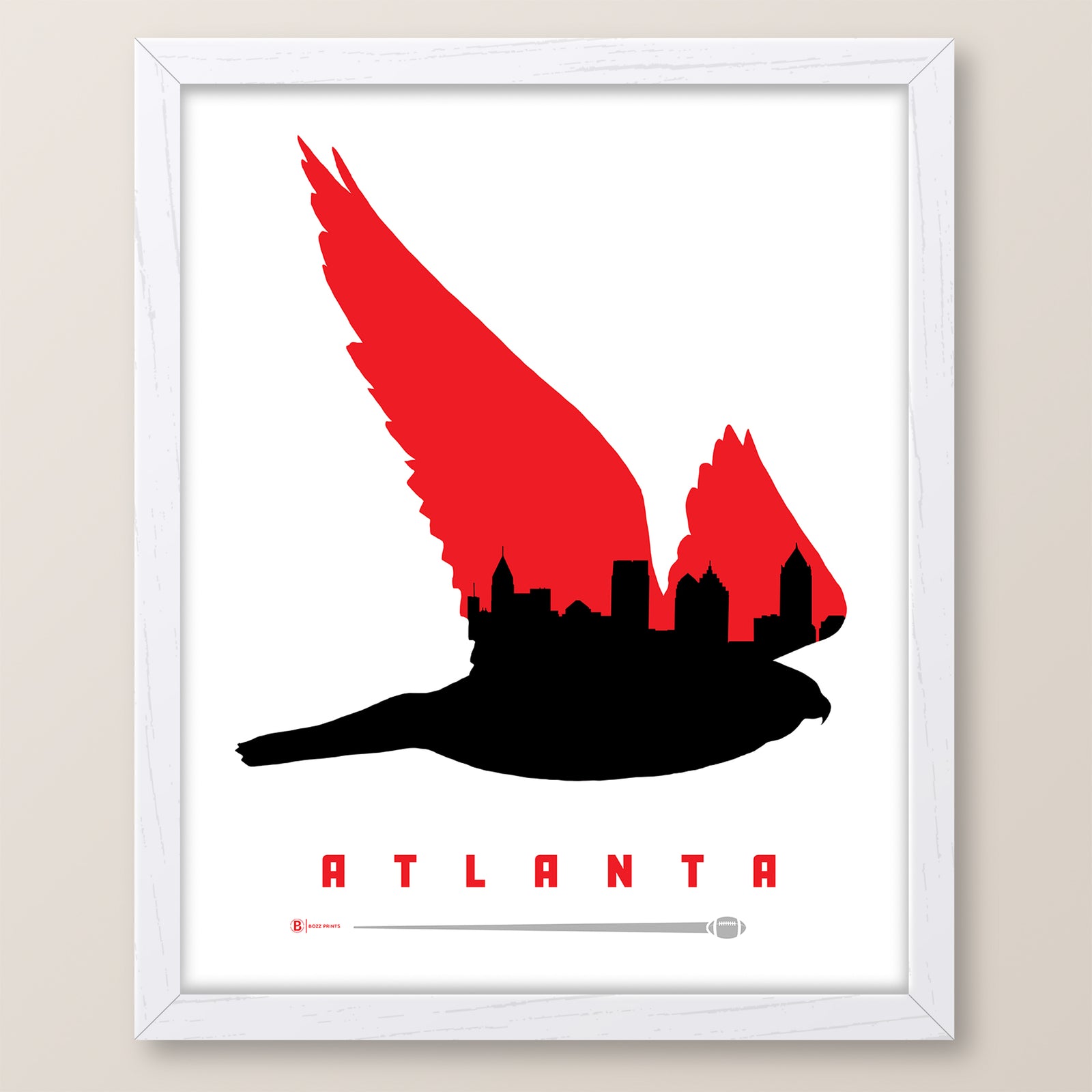 Atlanta Football Print