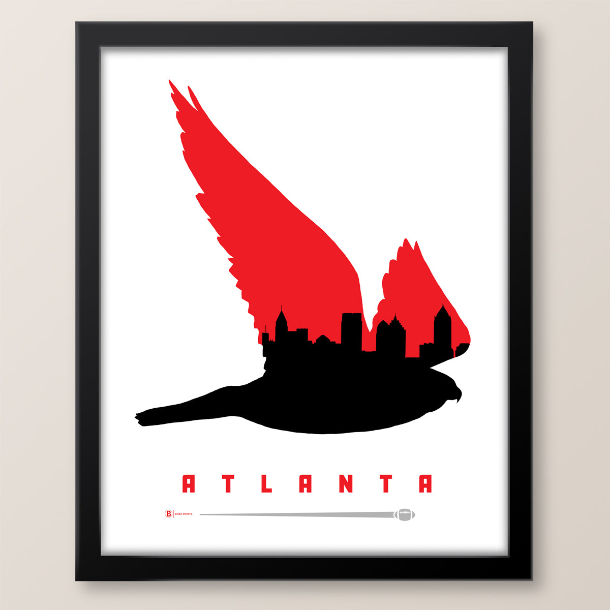 Atlanta Football Print