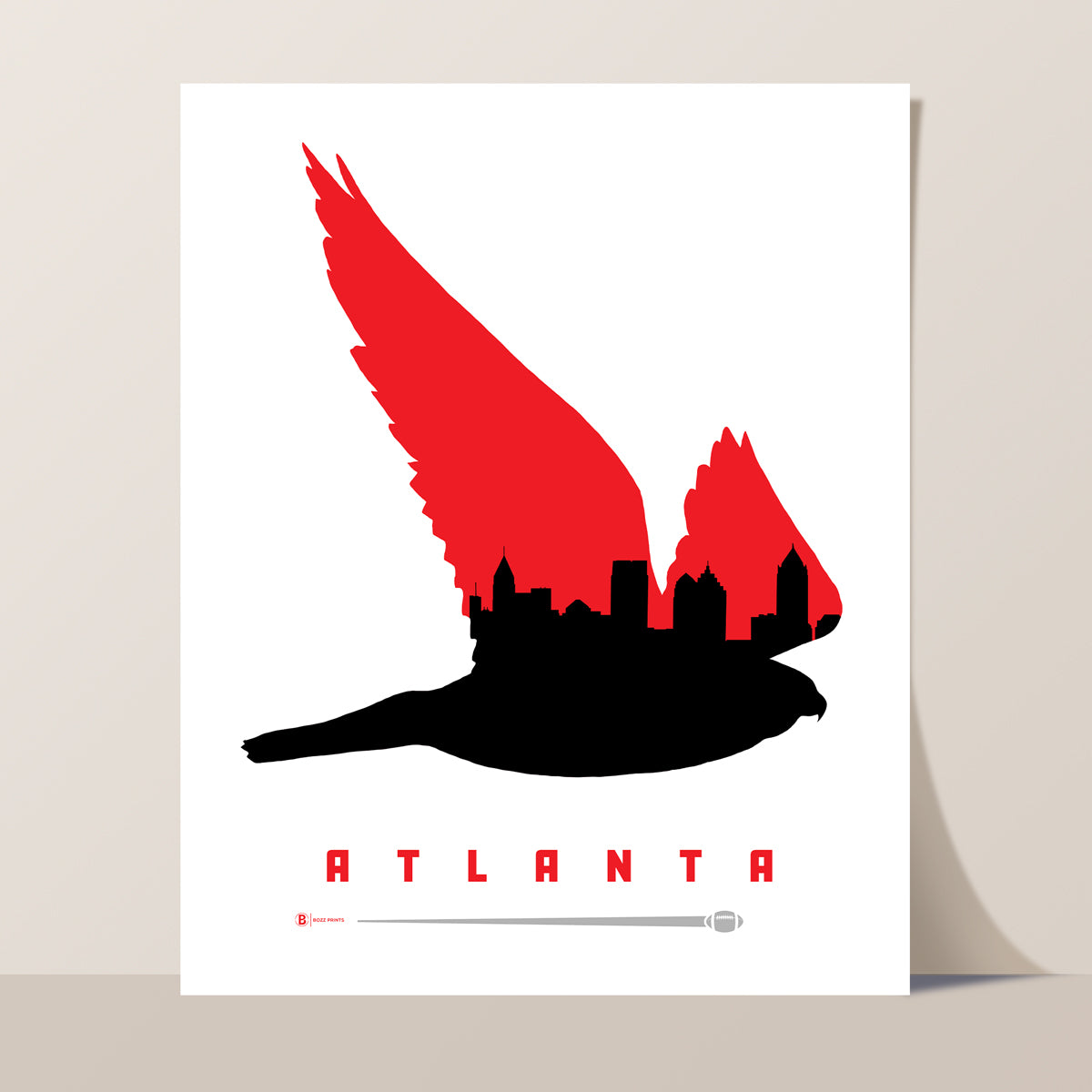 Atlanta Football Print