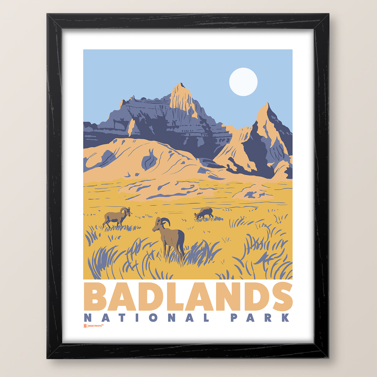 Badlands National Park Print