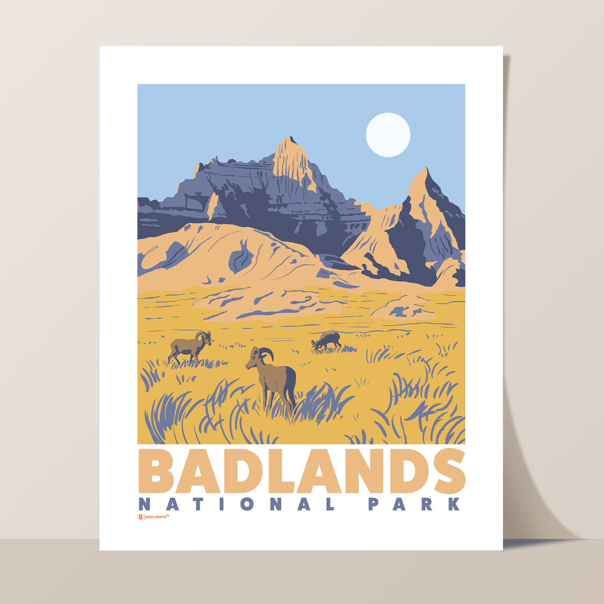Badlands National Park Print