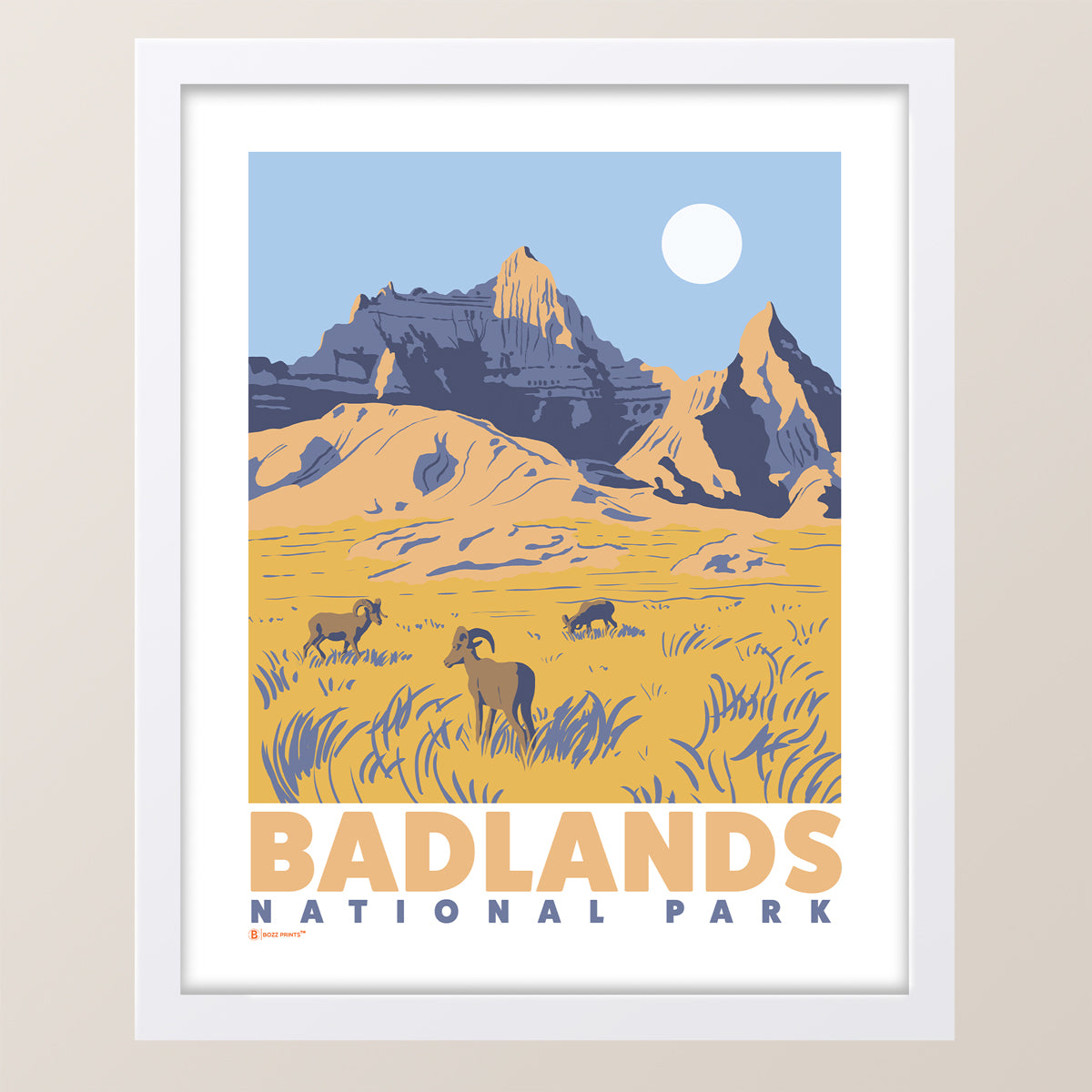 Badlands National Park Print