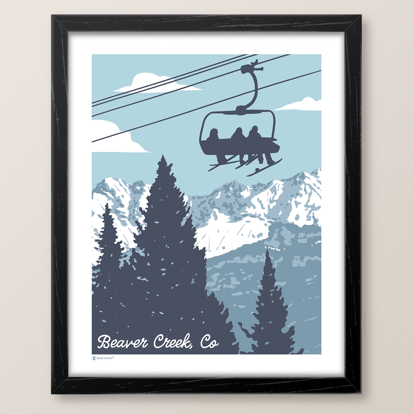 Beaver Creek Lift Print