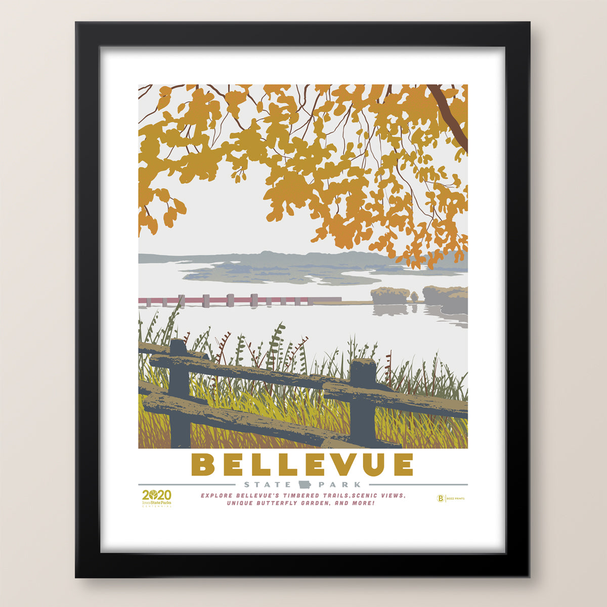 Bellevue State Park Print