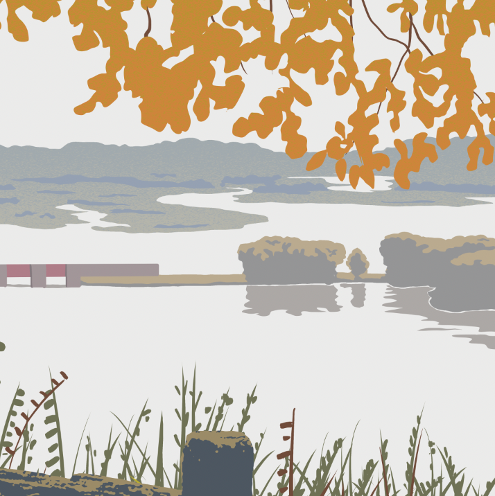 Bellevue State Park Print