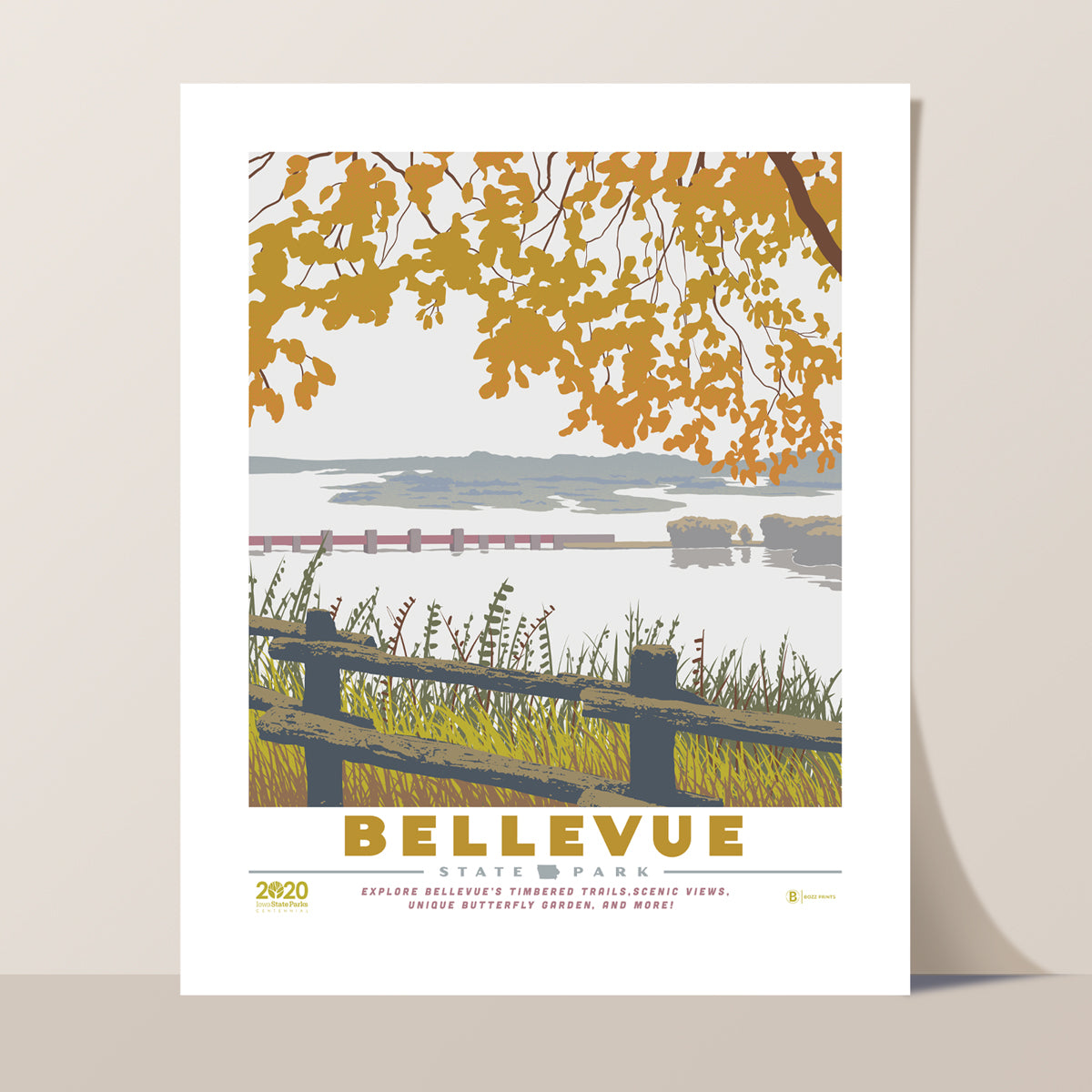 Bellevue State Park Print