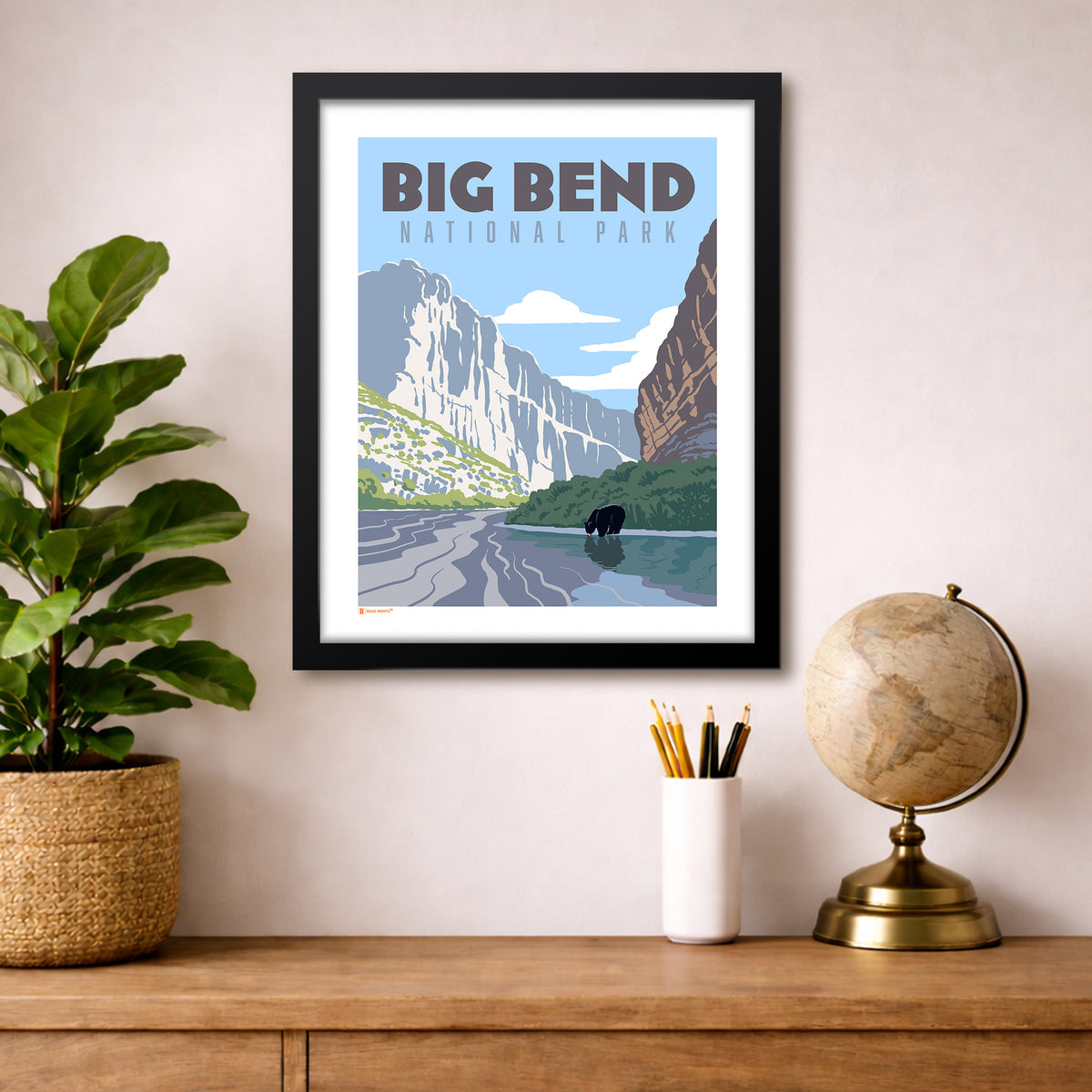 Big Bend National Park Santa Elena Canyon Print