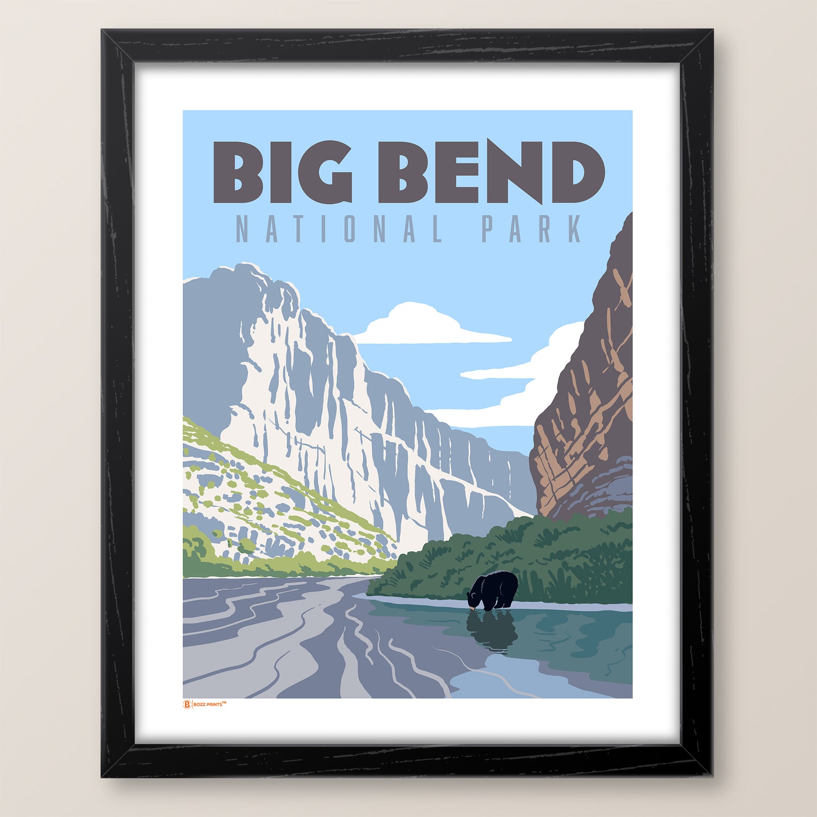 Big Bend National Park Santa Elena Canyon Print