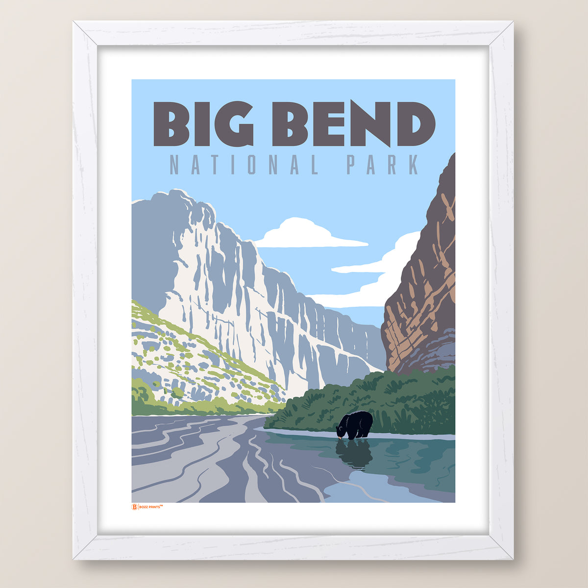 Big Bend National Park Santa Elena Canyon Print