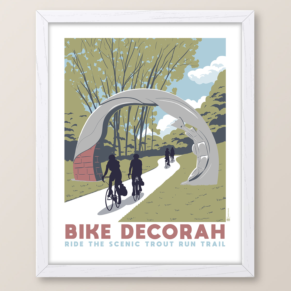 Bike Decorah Print