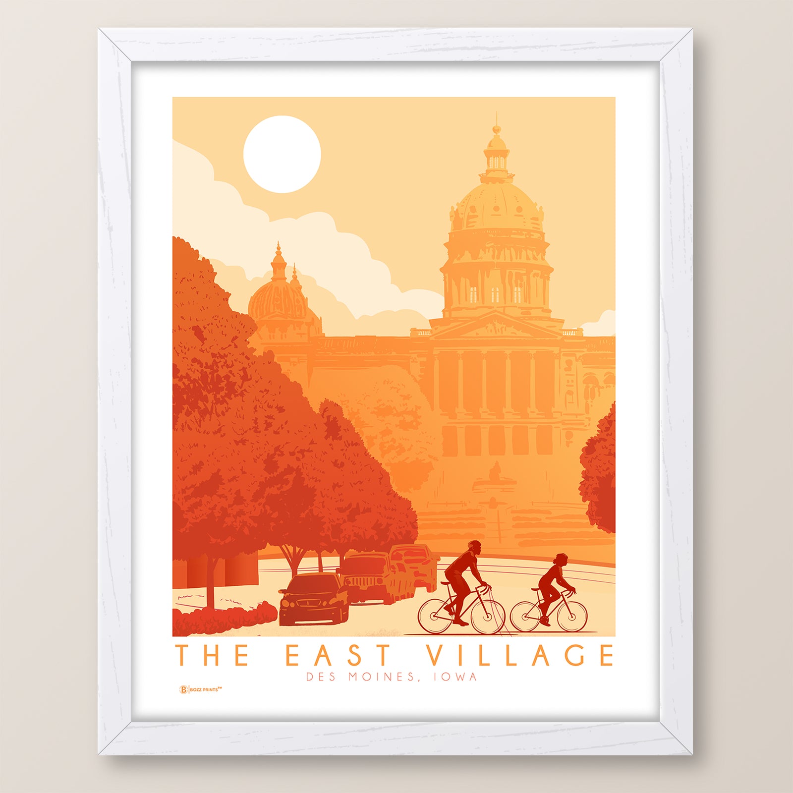 Bike East Village Print