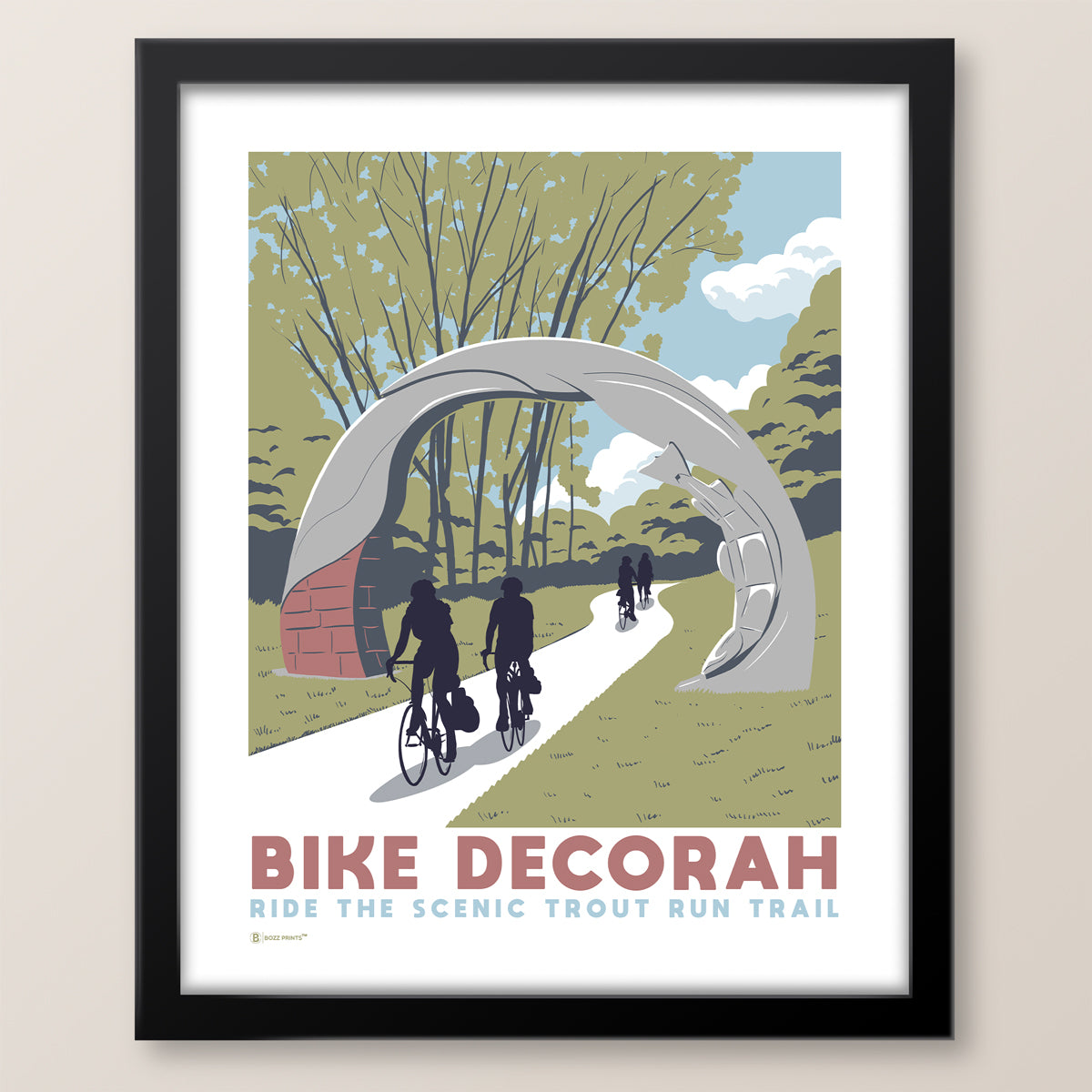 Bike Decorah Print