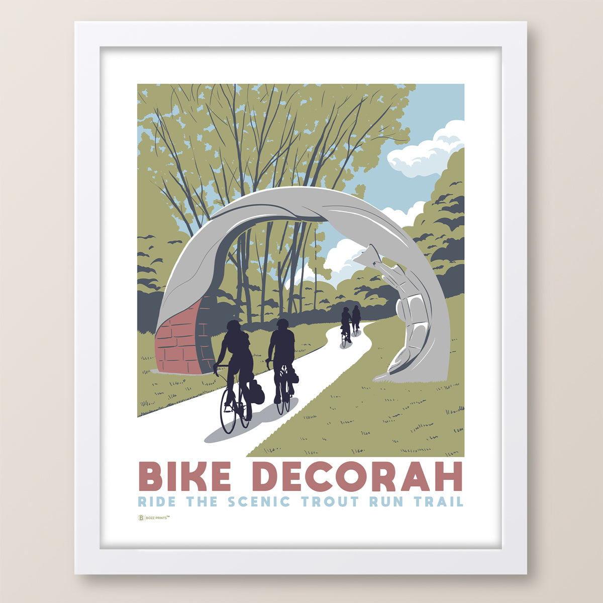 Bike Decorah Print