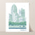 Biking Des Moines River Print