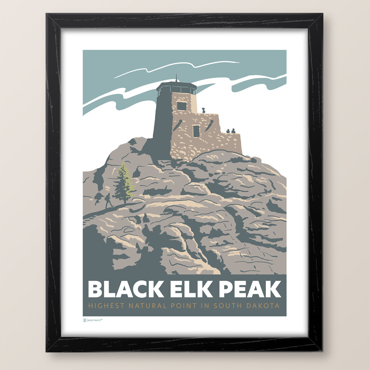 Black Elk Peak Print