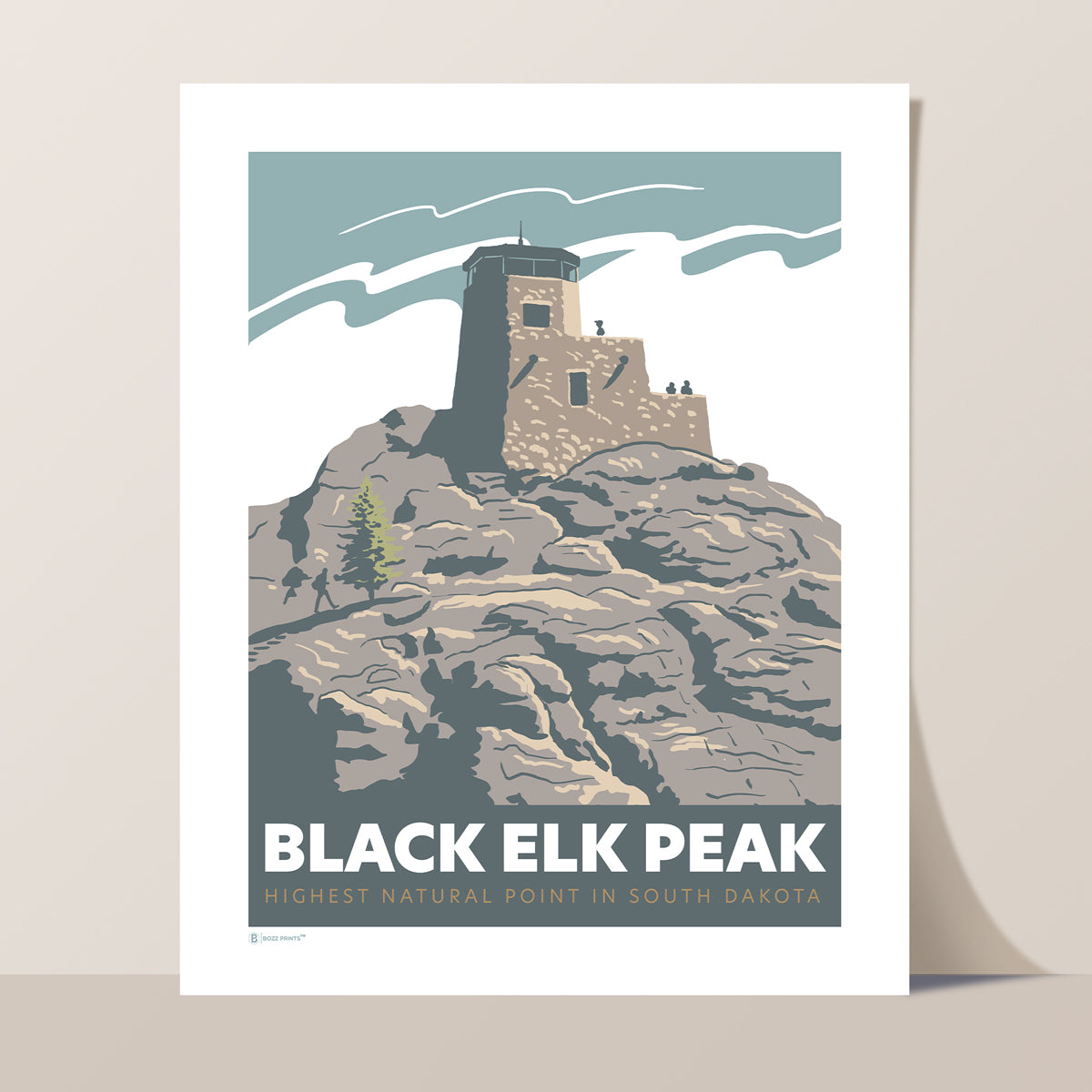 Black Elk Peak Print