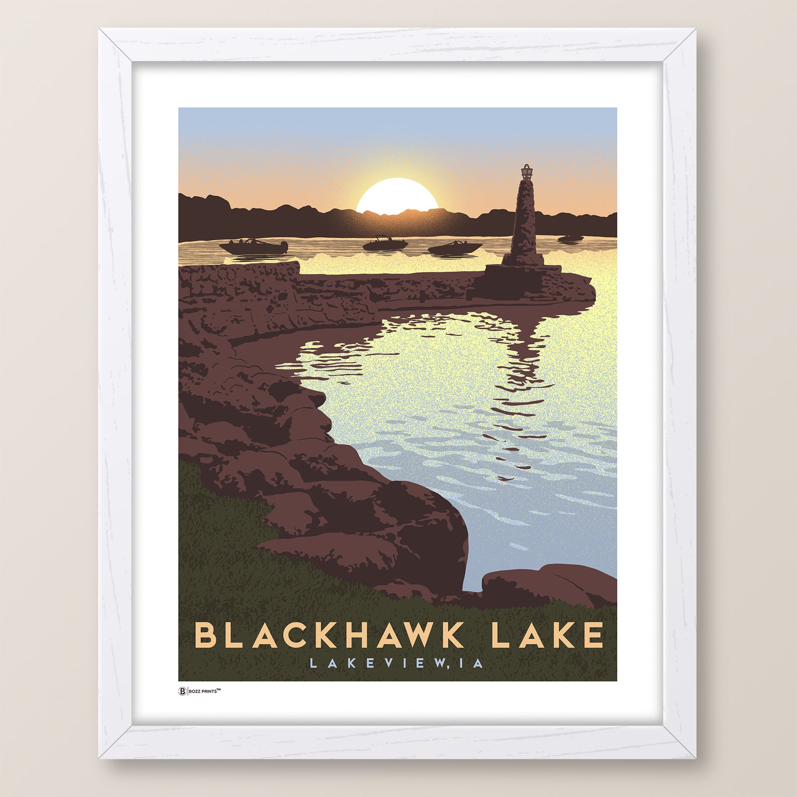 Blackhawk Lake Print