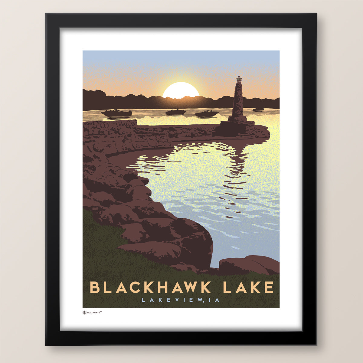 Blackhawk Lake Print